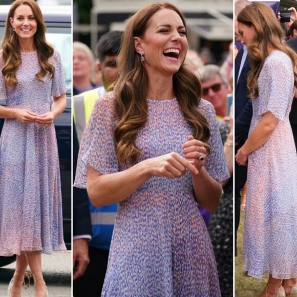 L.K.Bennett Blue Dress - Picture 12 of 15